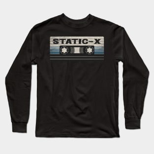 Static-X Mix Tape Long Sleeve T-Shirt